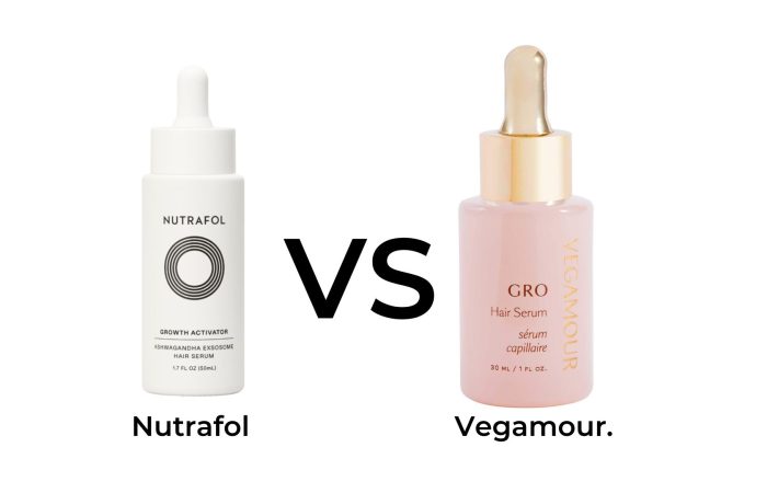 Vegamour Gro Hair Serum vs. Nutrafol Growth Activator Serum